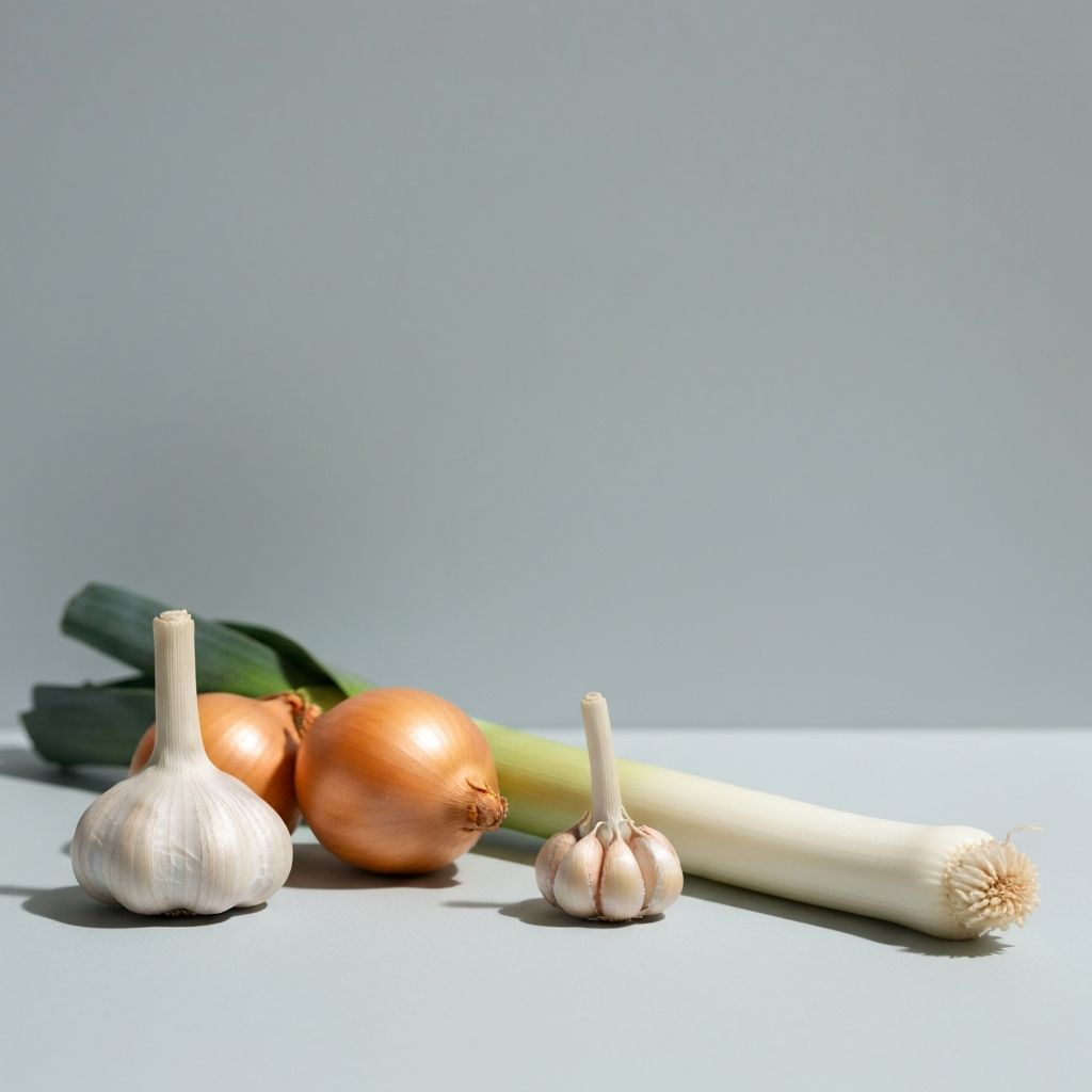 Zwiebelgewächse als Ballaststoffquelle